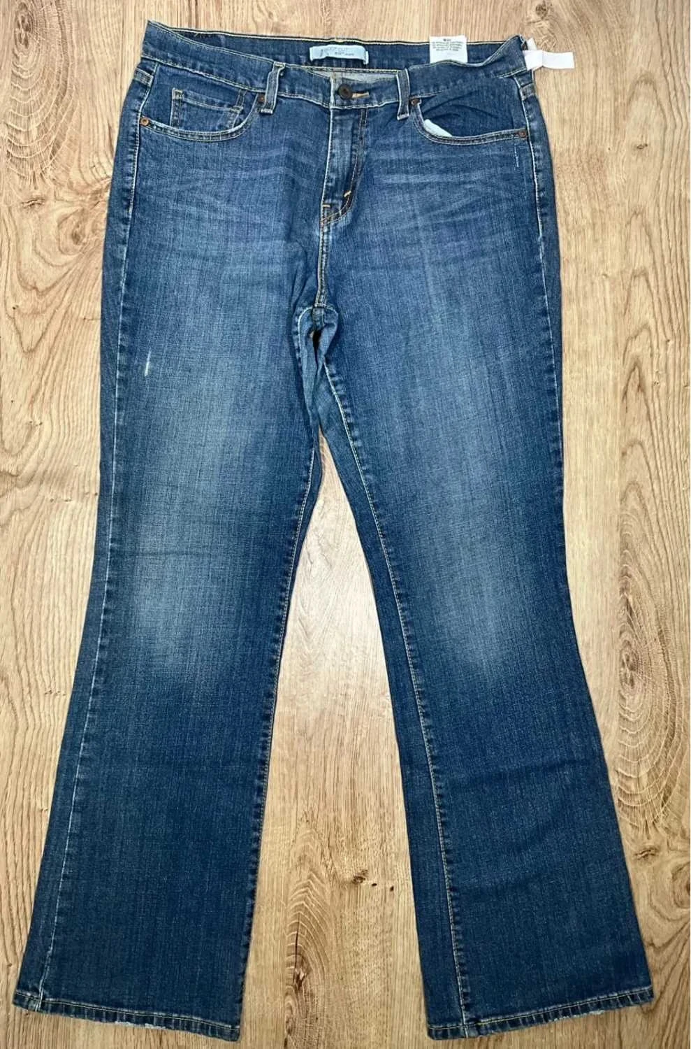 Jean Levi's 515 Boot Cut Taille 10M Vintage Coton Bleu Lvf 027 – photo 2